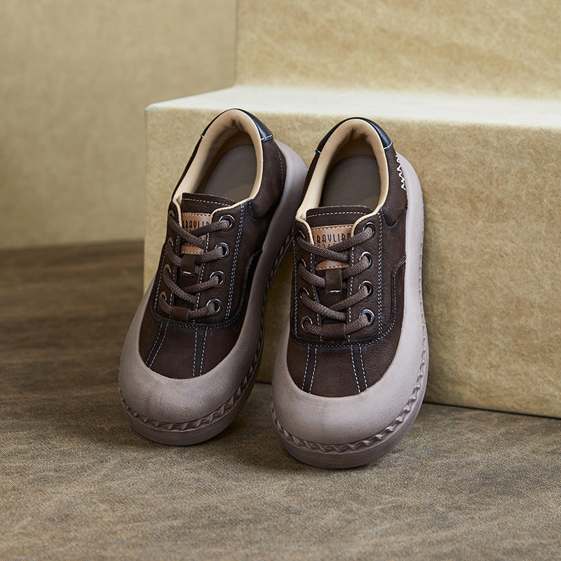 Herrer Casual Luxe Platform Sneakers Stilla