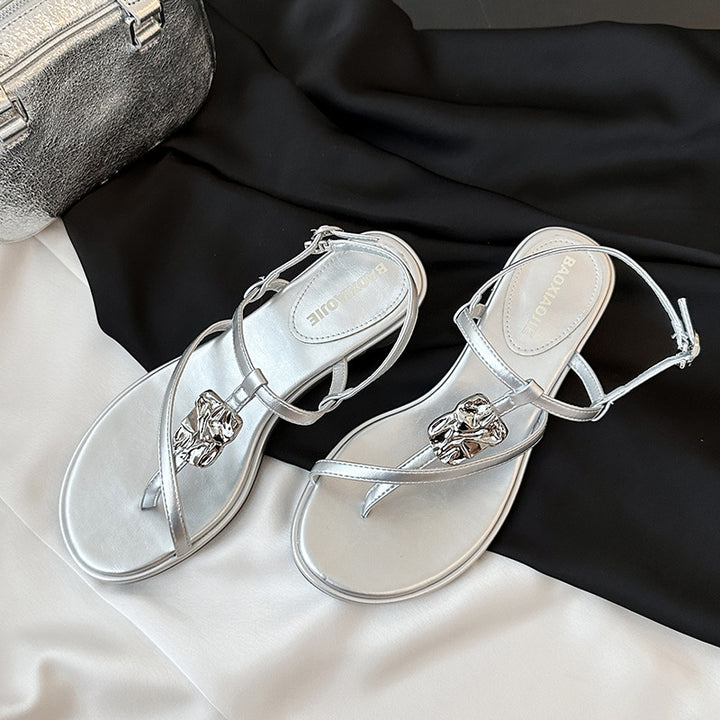 Femme Elegante Strappy Blokhælsandaler Stilla