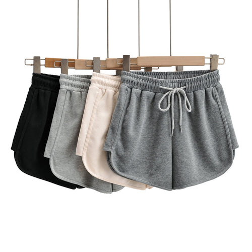 Damer Sportlige fritidsh pants med elastisk talje og sidelommer Stilla