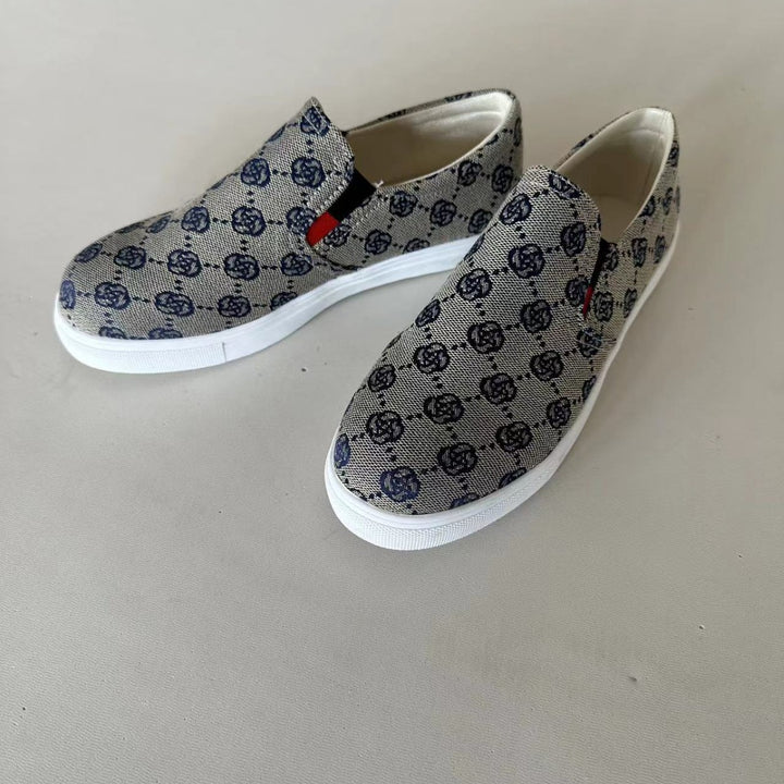 Dame Slip-On Sneakers med individuelt mønster og skridsikker sål Stilla