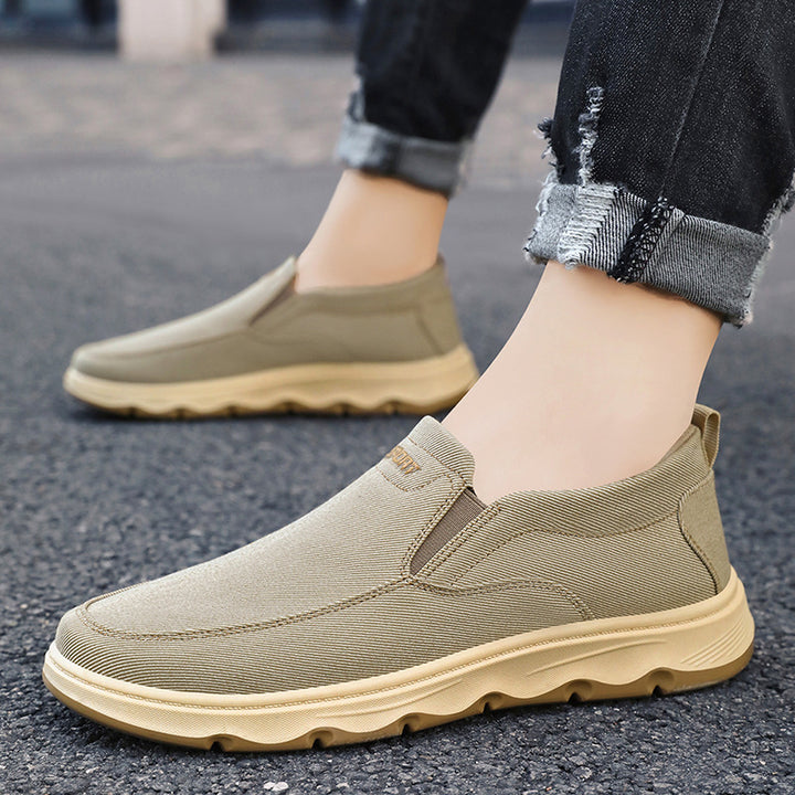 Femme Slip-On Fritid Sneakers med fleksibel sål Stilla