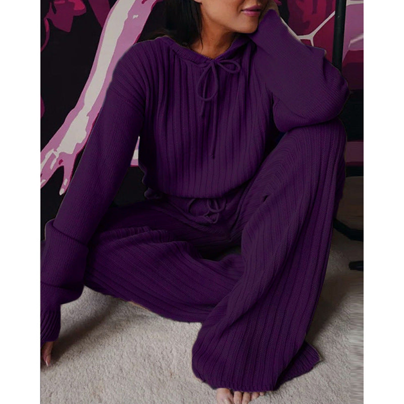 Women Cozy Sweater and Pants Set Stilla