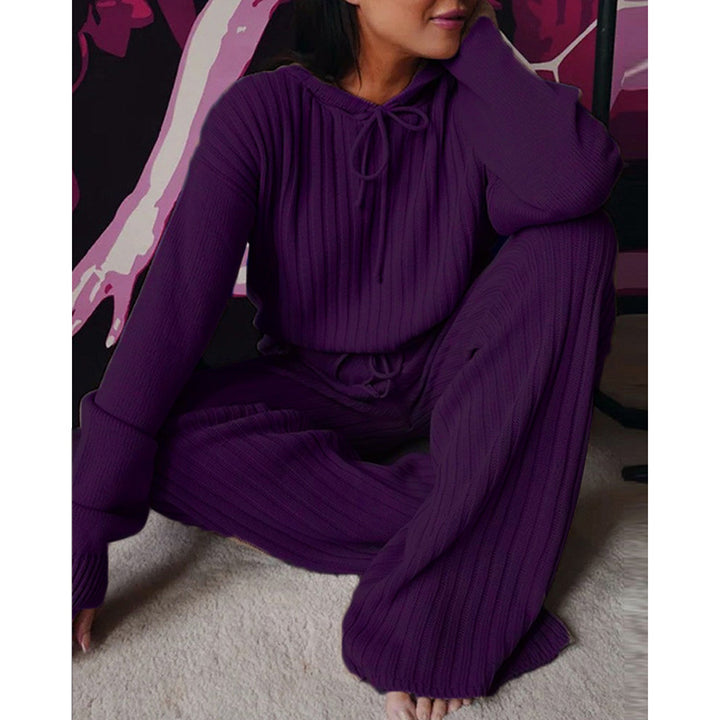 Women Cozy Sweater and Pants Set Stilla