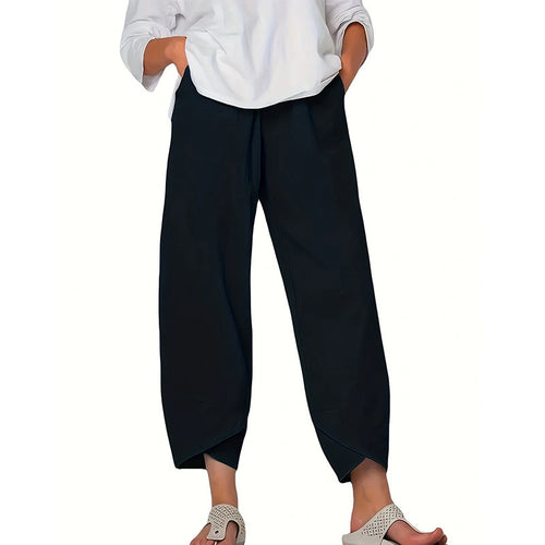 Femme Relaxed Fit Cropped Vidde-Ben-Bukser Stilla
