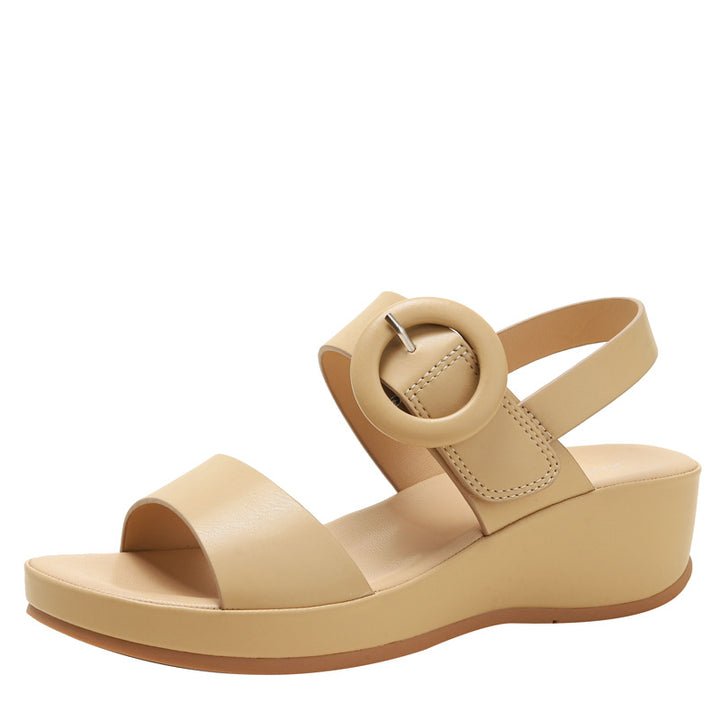 Dame Wedge Sandaler med moderigtig ringlåse Stilla