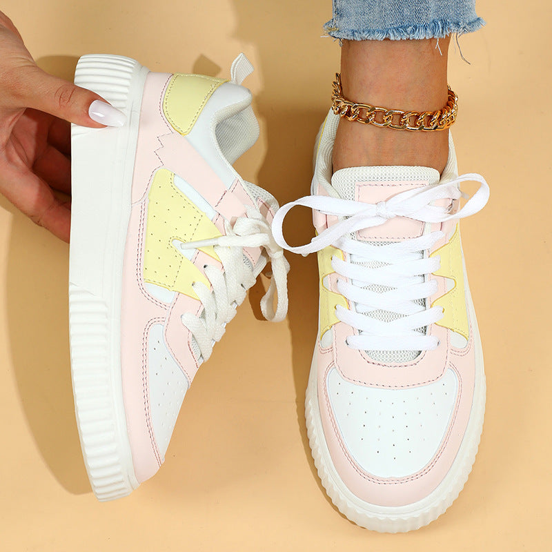 Dame sportliche sneakers med skridsikker sål og moderigtigt design Stilla