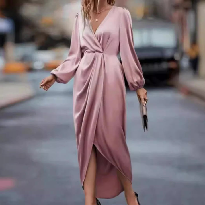 Dame elegant og flydende Maxi-kjole Stilla