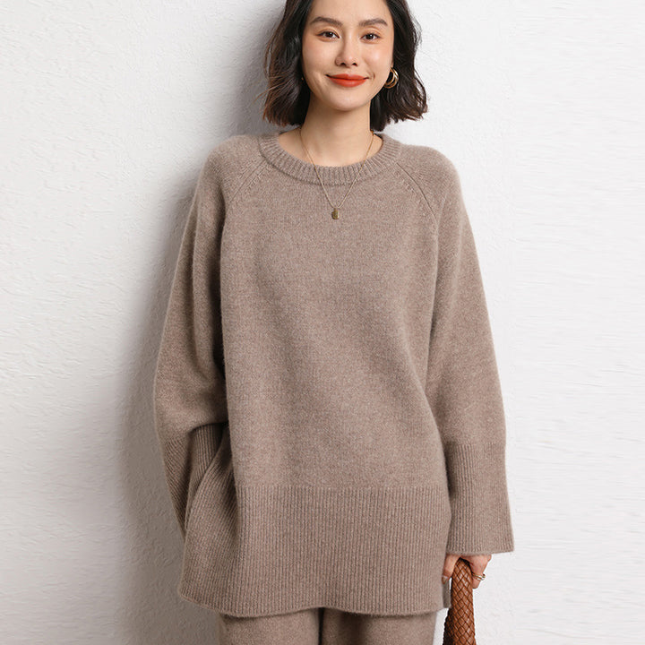Femme Cozy Oversized Striktrøje Stilla