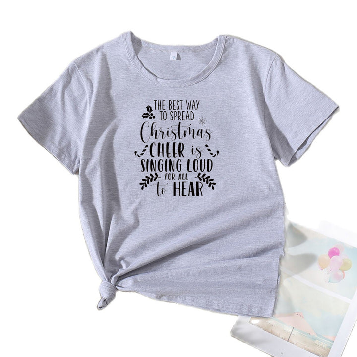 Dame Ferieglæde Citat T-Shirt Stilla