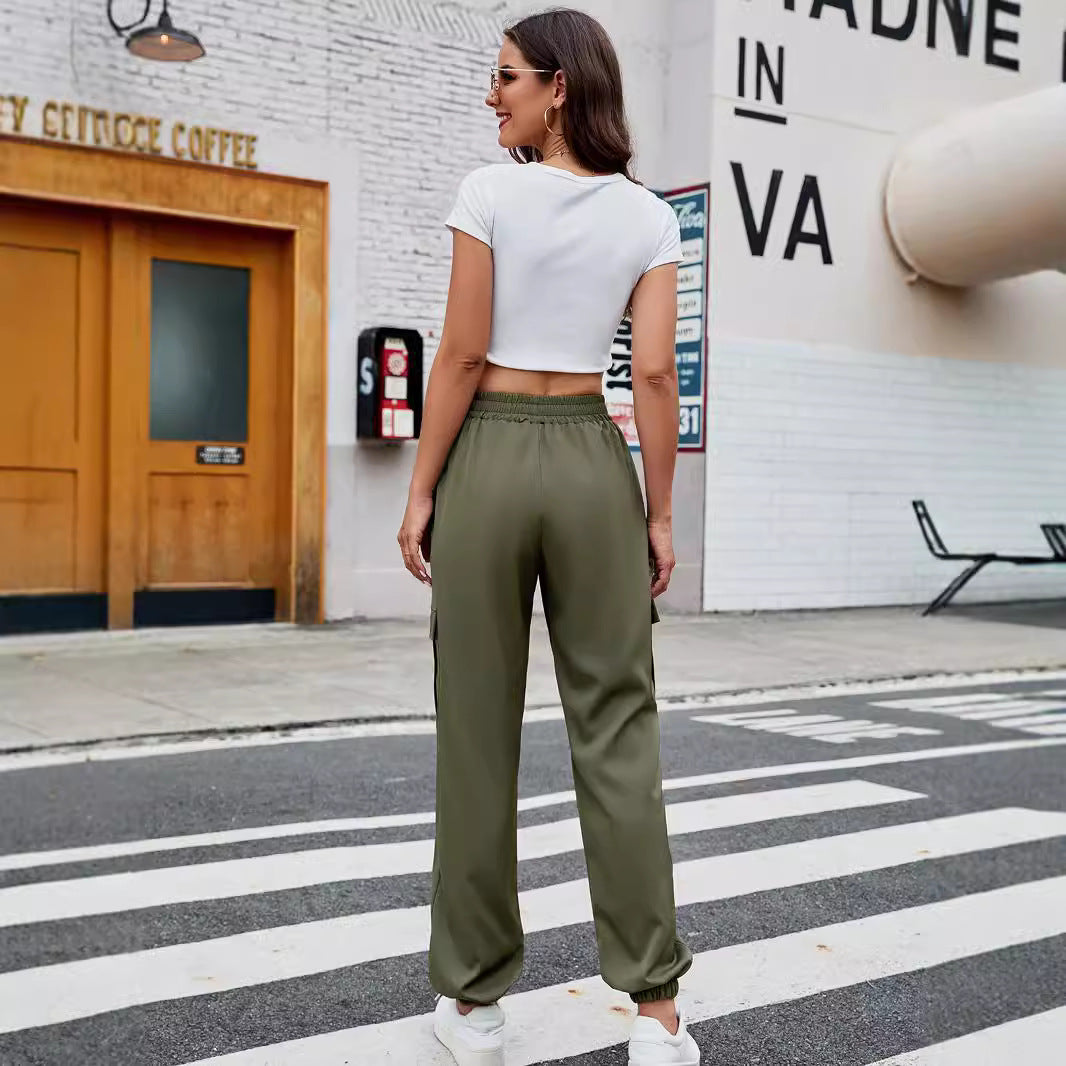 Dame Cargo Style Joggingbukser Stilla
