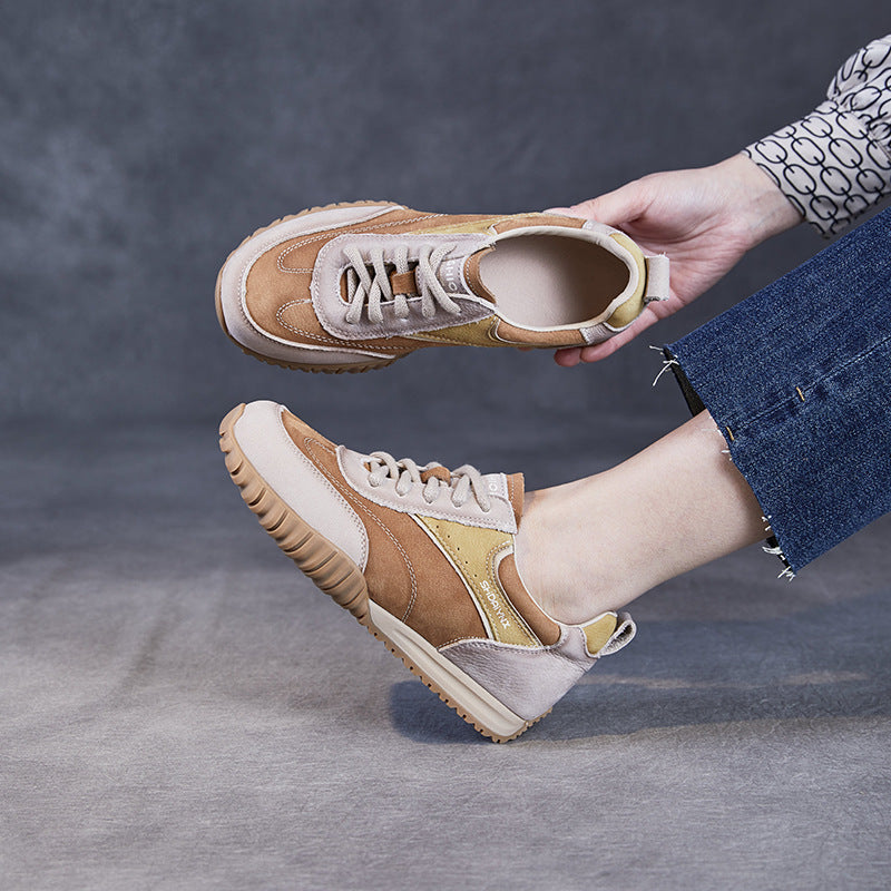 Dame Fritid Syntetiske Snørresneakers med let design Stilla