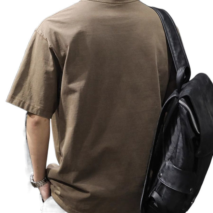Herre Fritids Pocket T-Shirt Stilla