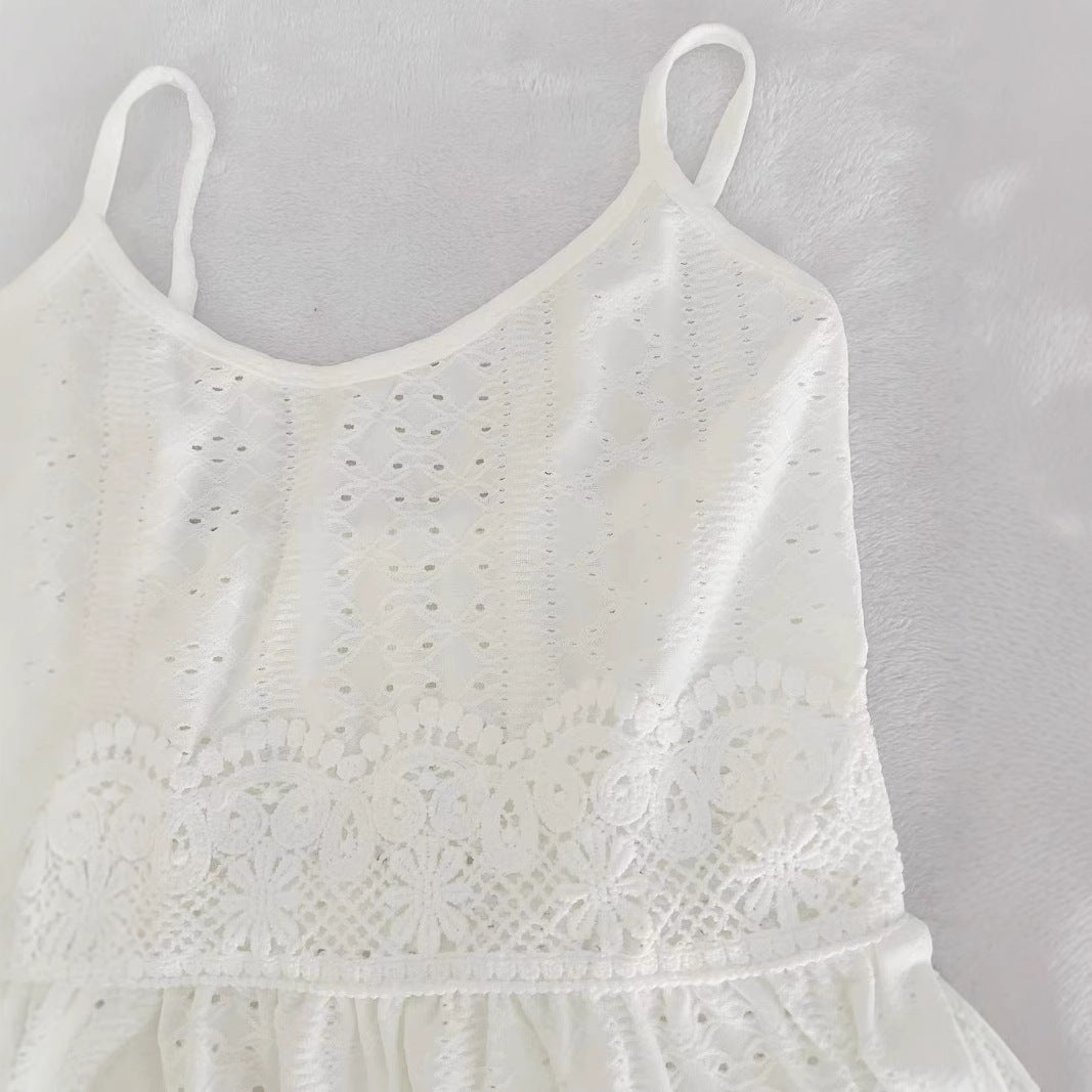 Dame Casual top med fine spids detaljer Stilla