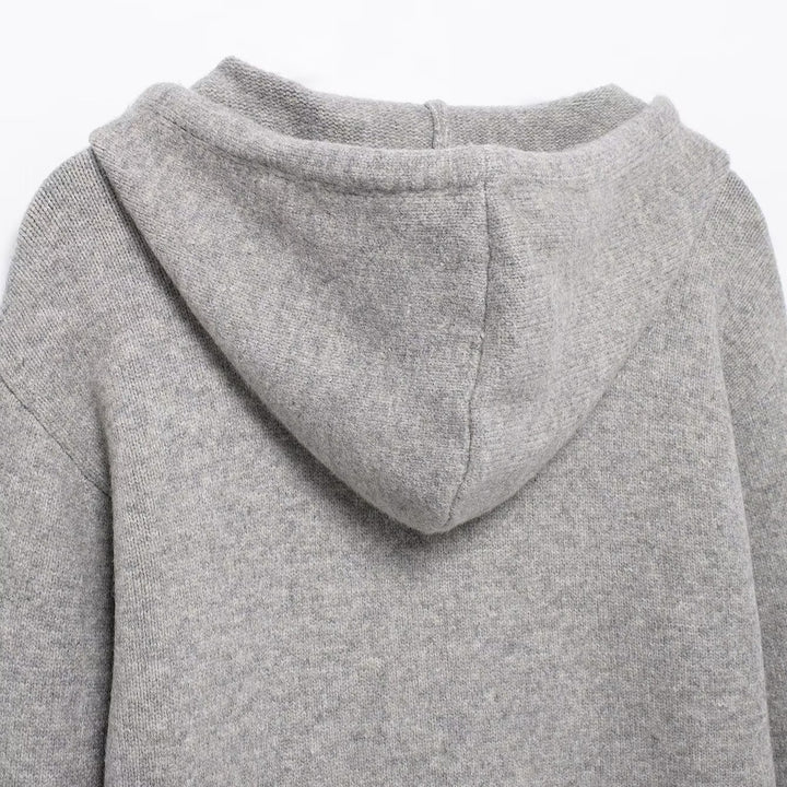 Femme Cozy Zip-Up Hættepullover Stilla
