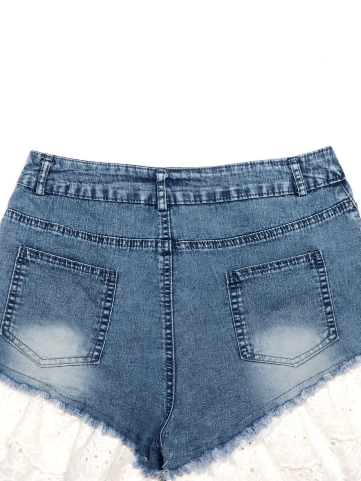 Femme Denim Spidstopper Shorts Stilla