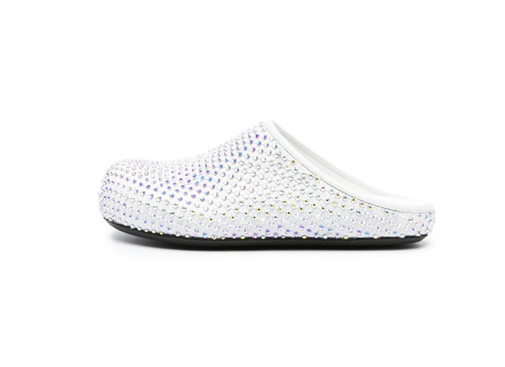 Femme Funklende Strass Clogs Stilla