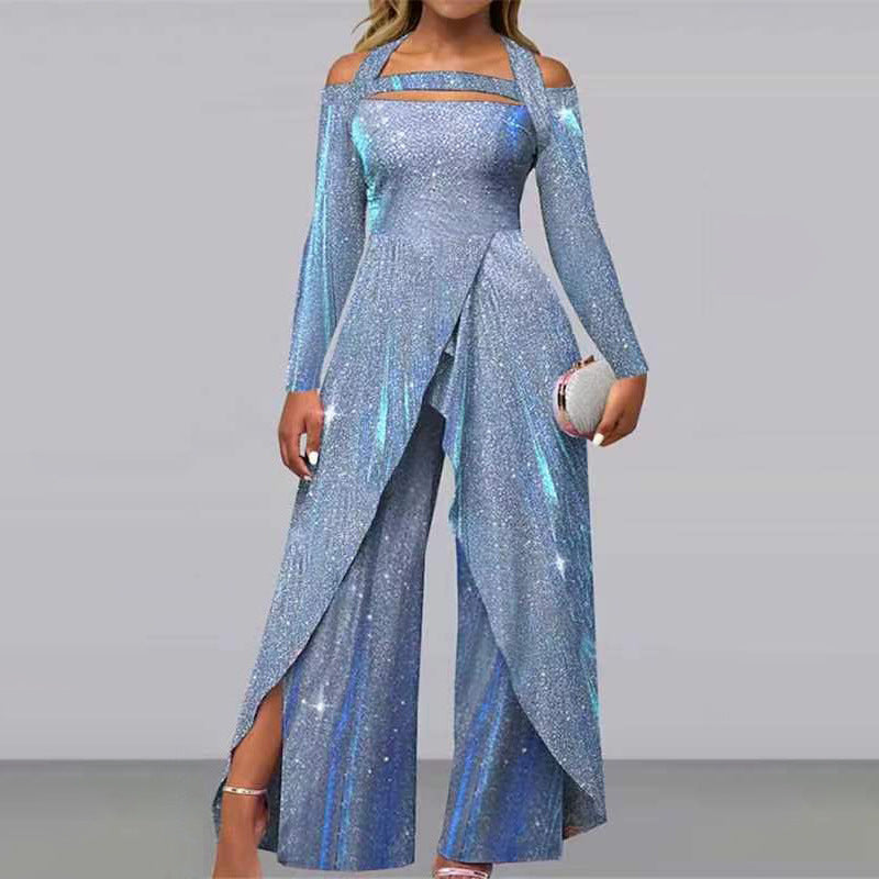 Stilla | Elegant Mid-Waist Pendler Jumpsuit