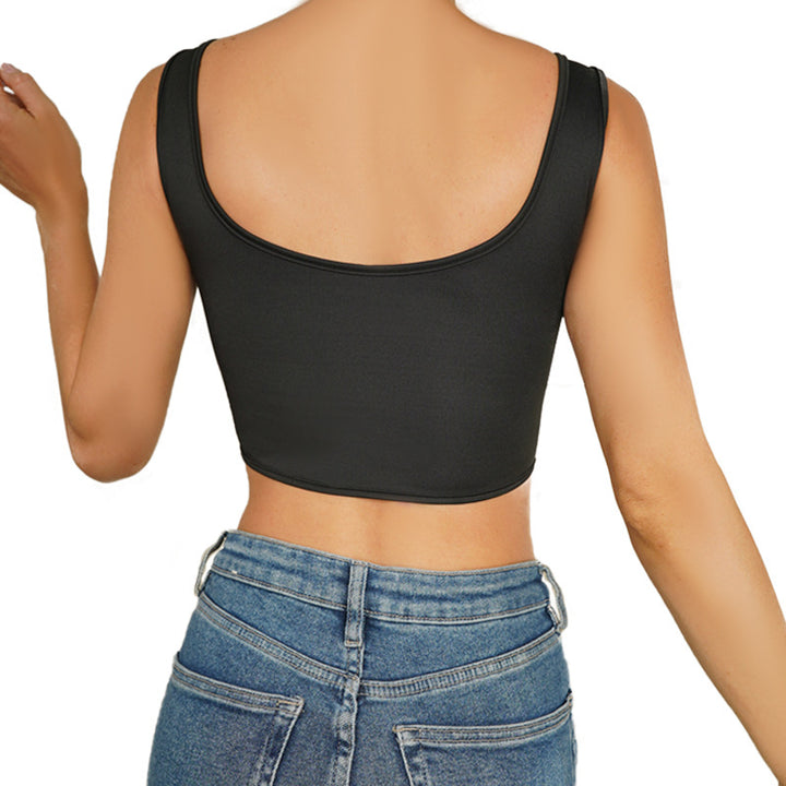 Dame Bustier med formende design og raffineret lynlås Stilla
