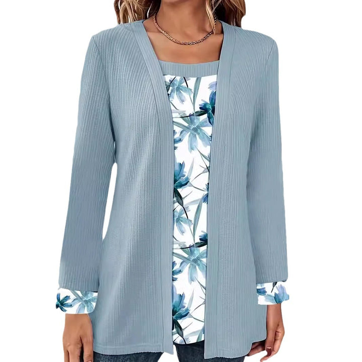 Dame mode langærmet Cardigan Stilla