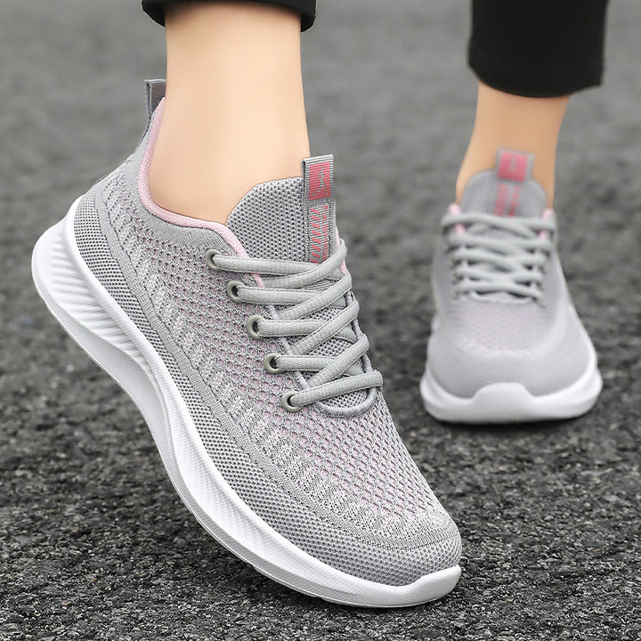 Femme Åndbare Sport Sneakers med ergonomisk Mesh-Design Stilla