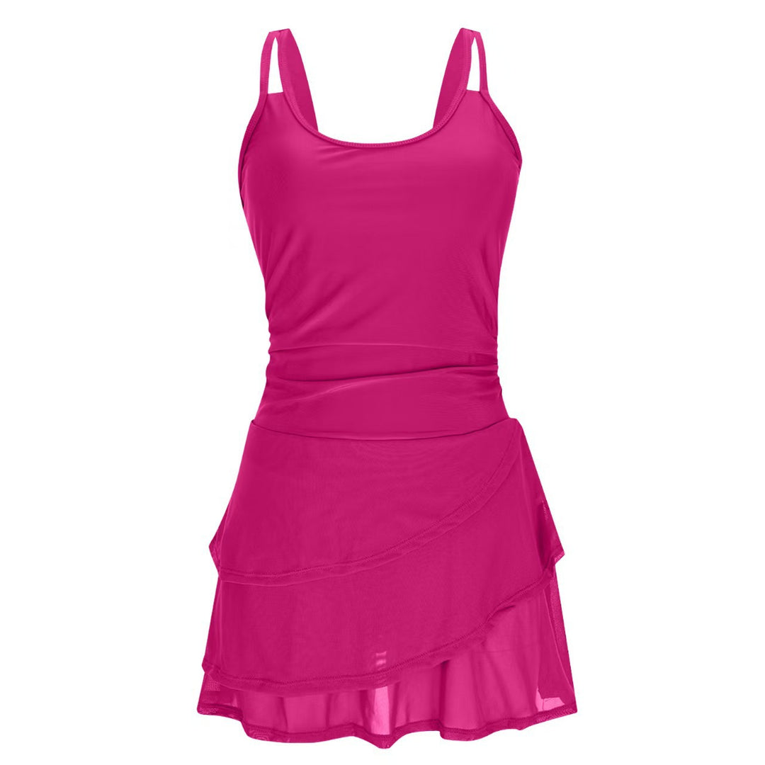 Dame Sporty svømmedragt med elegant skirt Skovae