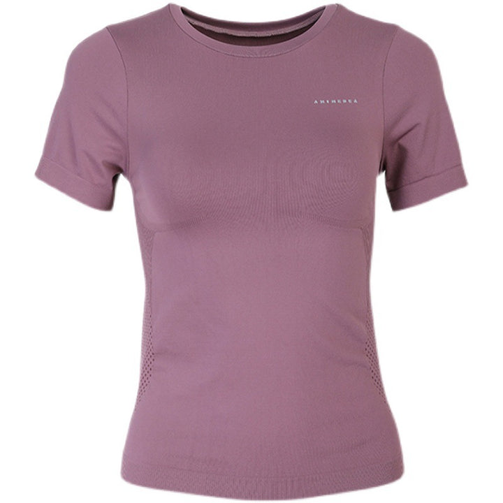 Dame Sporty Funktionsshirt med fugtabsoberende egenskaber og tætsiddende snit Stilla