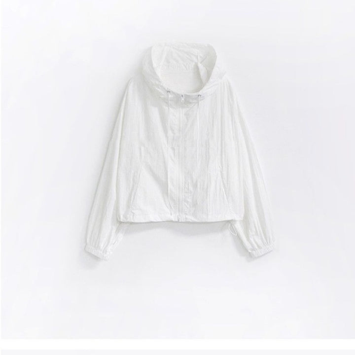 Kvindernes cropped sportsjakke med justerbar snor Stilla