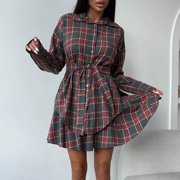 Femme Flannelkjole Stilla