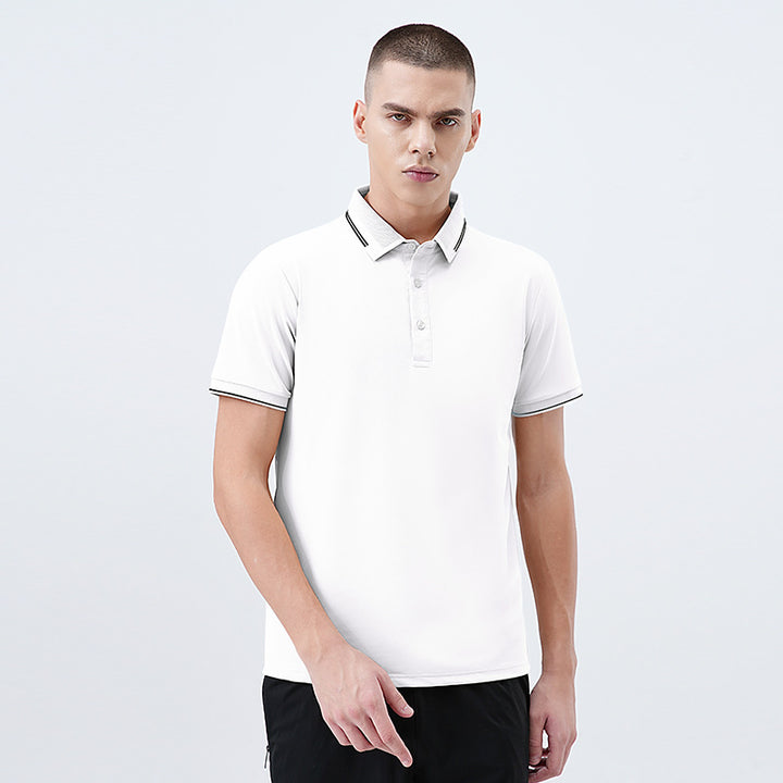 Herren Poloshirt med åndbar og fugtregulerende teknologi Stilla