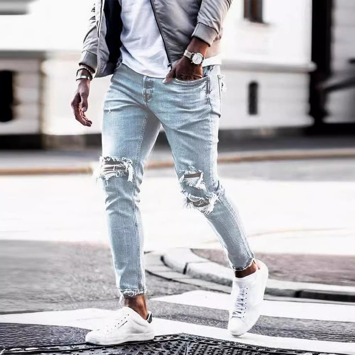 Herren Zdestroyed Jeans Stilla