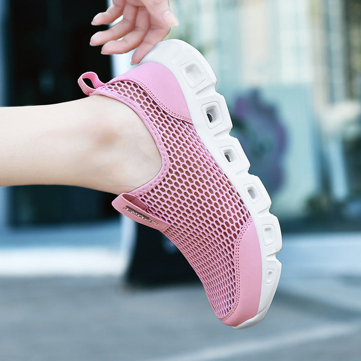 Damer Åndbare Slip-On Mesh Sneakers Stilla