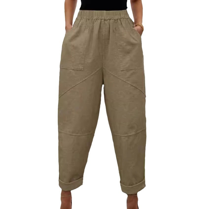 Dame Relaxed Fit Utility-Bukser Stilla