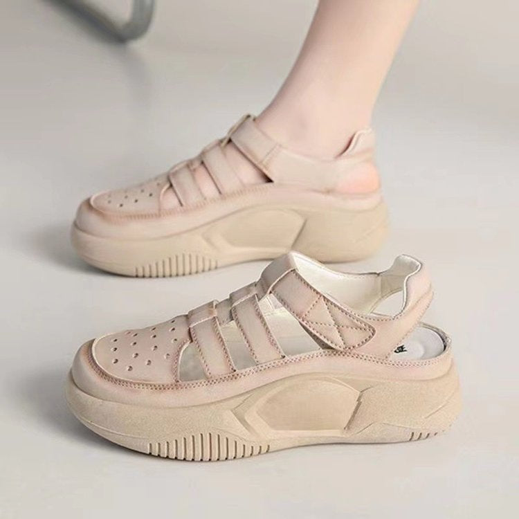 Dame Sneaker-Pantoletten med kølende åbninger og ergonomisk sål Stilla