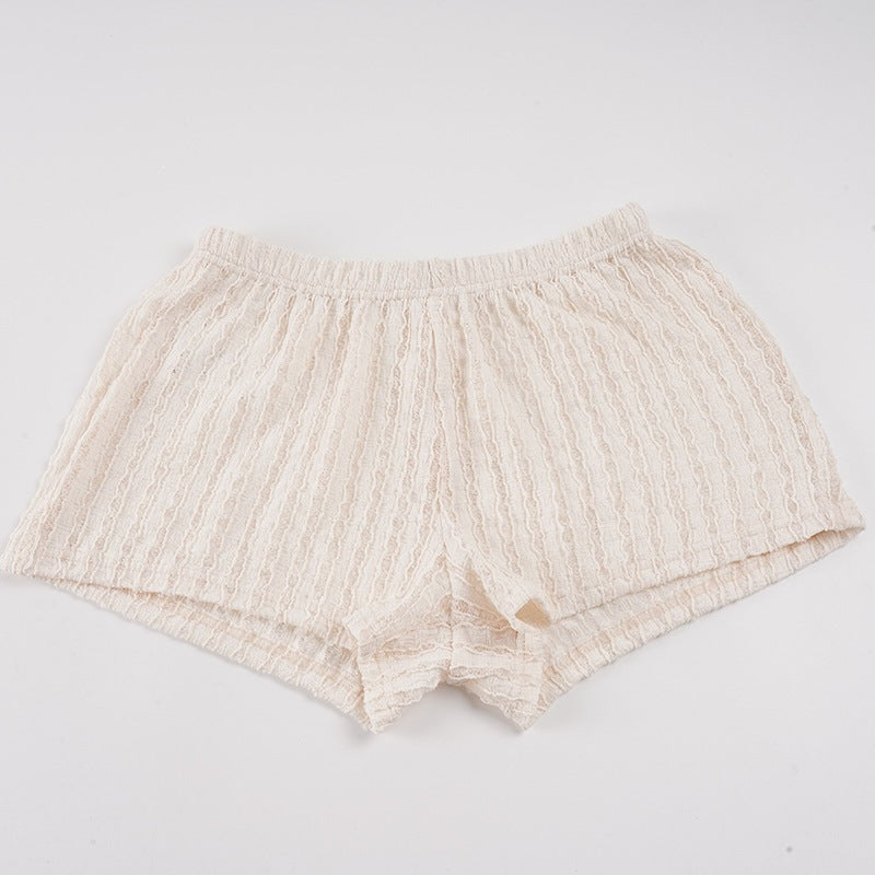 Dame blonde bomulds shorts Skovae