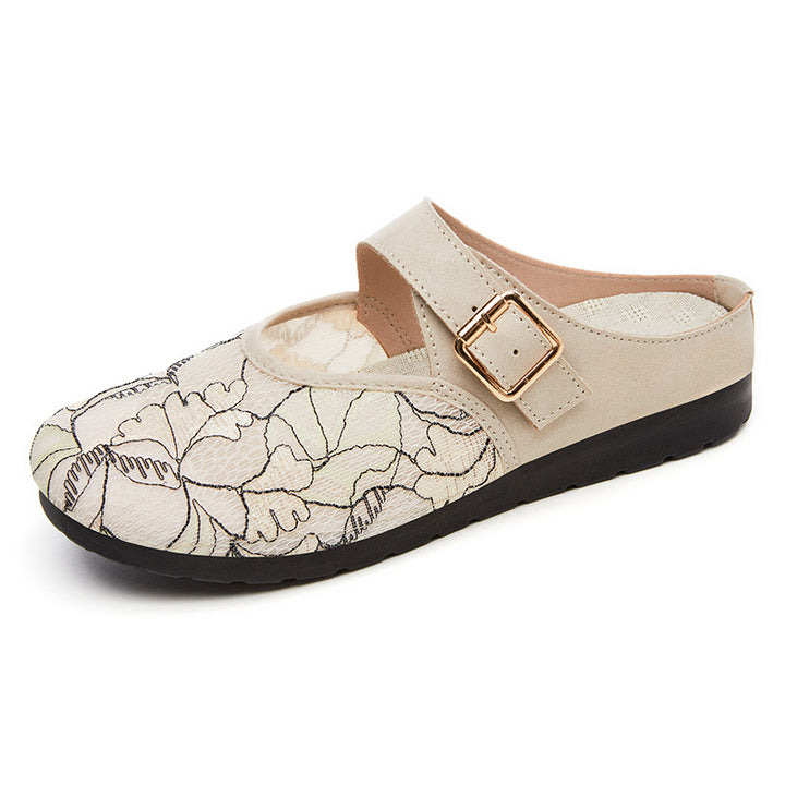 Femme Floral Clogs til at glide i Stilla