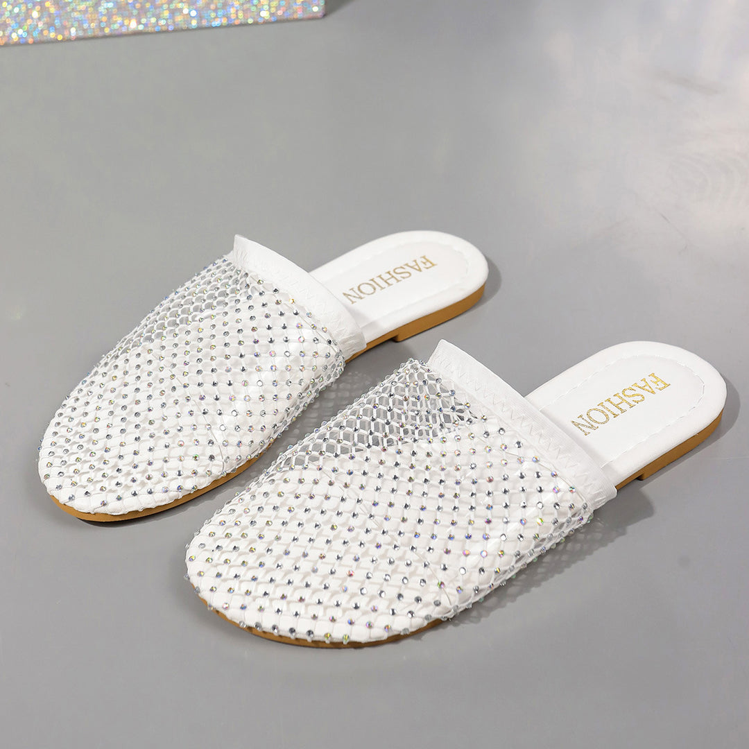 Dame Elegante og luksuriøse fritids-sandaler med moderne netdesign Stilla