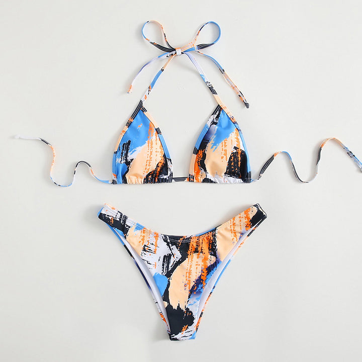 Dame Triangle Bikini Sæt Stilla