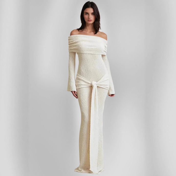 Dame Off-Shoulder Aftenkjole Skovae