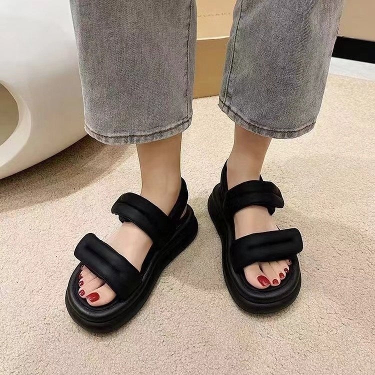 Dame Sportlige Sandaler med justerbar velcro og komfortabel sål Stilla