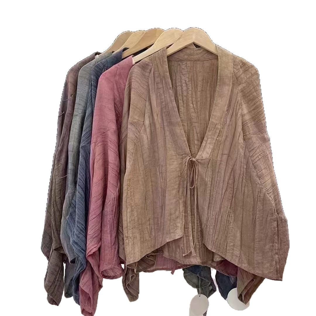Dame Let Lagdelt Kimono Cardigan Stilla