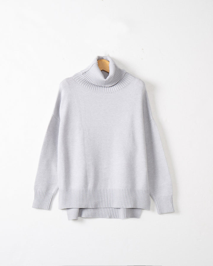 Dame leger rullekravebluse med praktisk snit Stilla