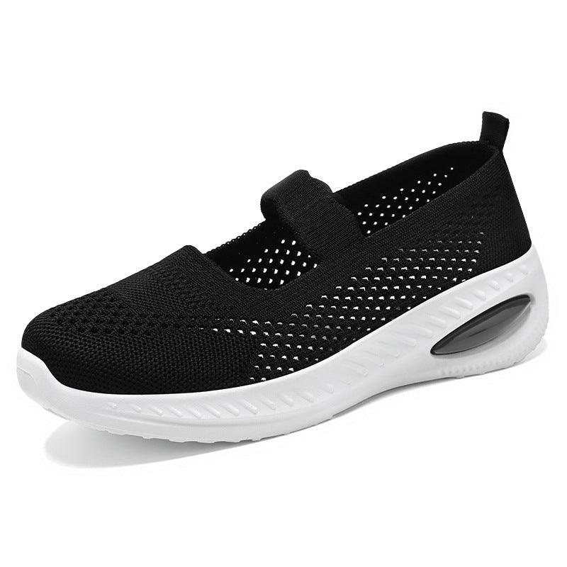 Dame Let Elastisk Slipper Sneaker Stilla