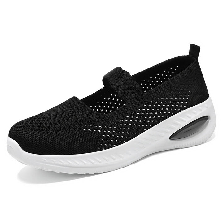 Dame Let Elastisk Slipper Sneaker Stilla