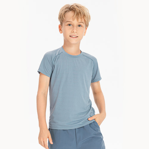 Drenge funktions-T-shirt med fugtregulerende teknologi Stilla