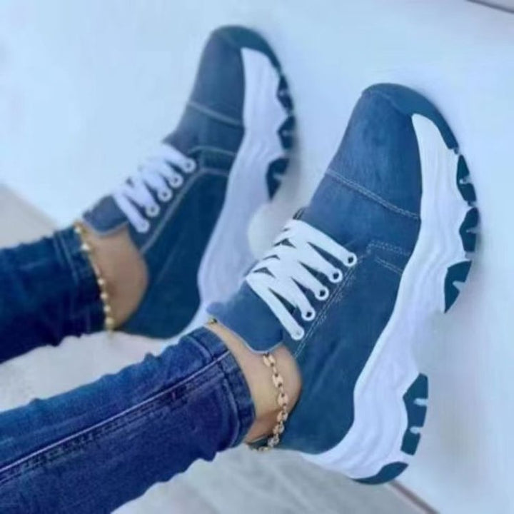 Dame Sporty Sneakers med innovativ dæmpningsteknologi og skridsikker sål Stilla