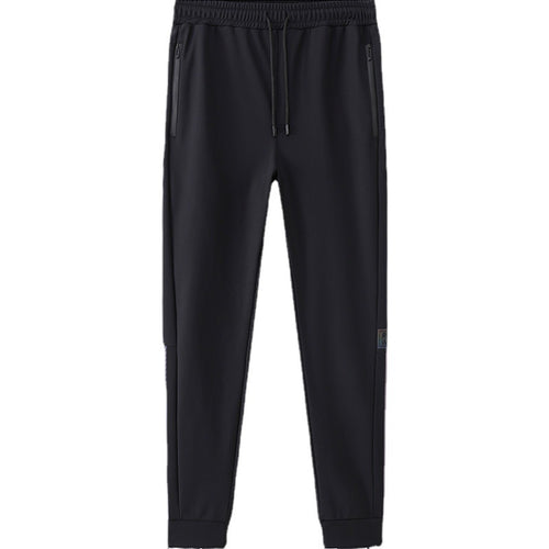 Herrer Sporty joggingbukser med høj bærekomfort og praktiske lynlåslommer Stilla