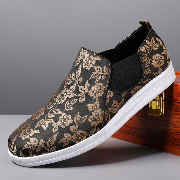 Femme Blomstermønster Slip-On Sneakers Stilla