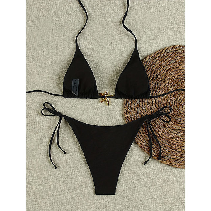 Dame Triangle-Bikini-Sæt Skovae