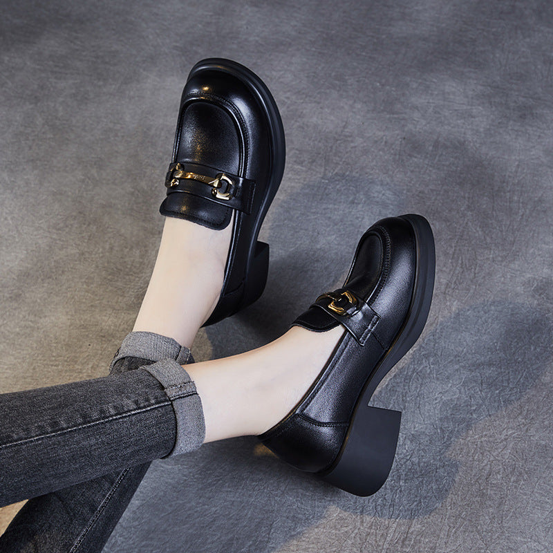 Femme Chunky Hælekilers Loafers Stilla