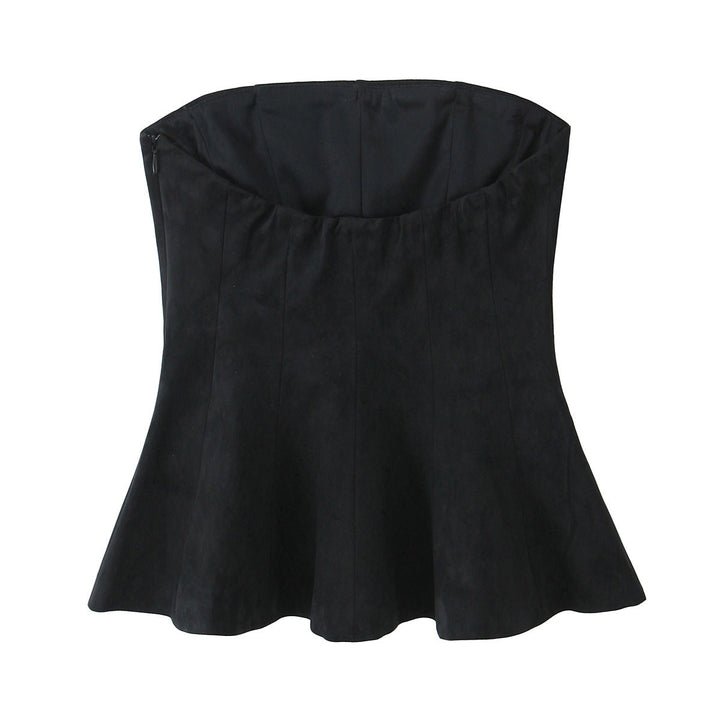 Stilla | Trendy To-Farvet ærmeløs Bandeau Top